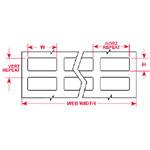 Thermal Transfer Printable Labels THT 1 719 10