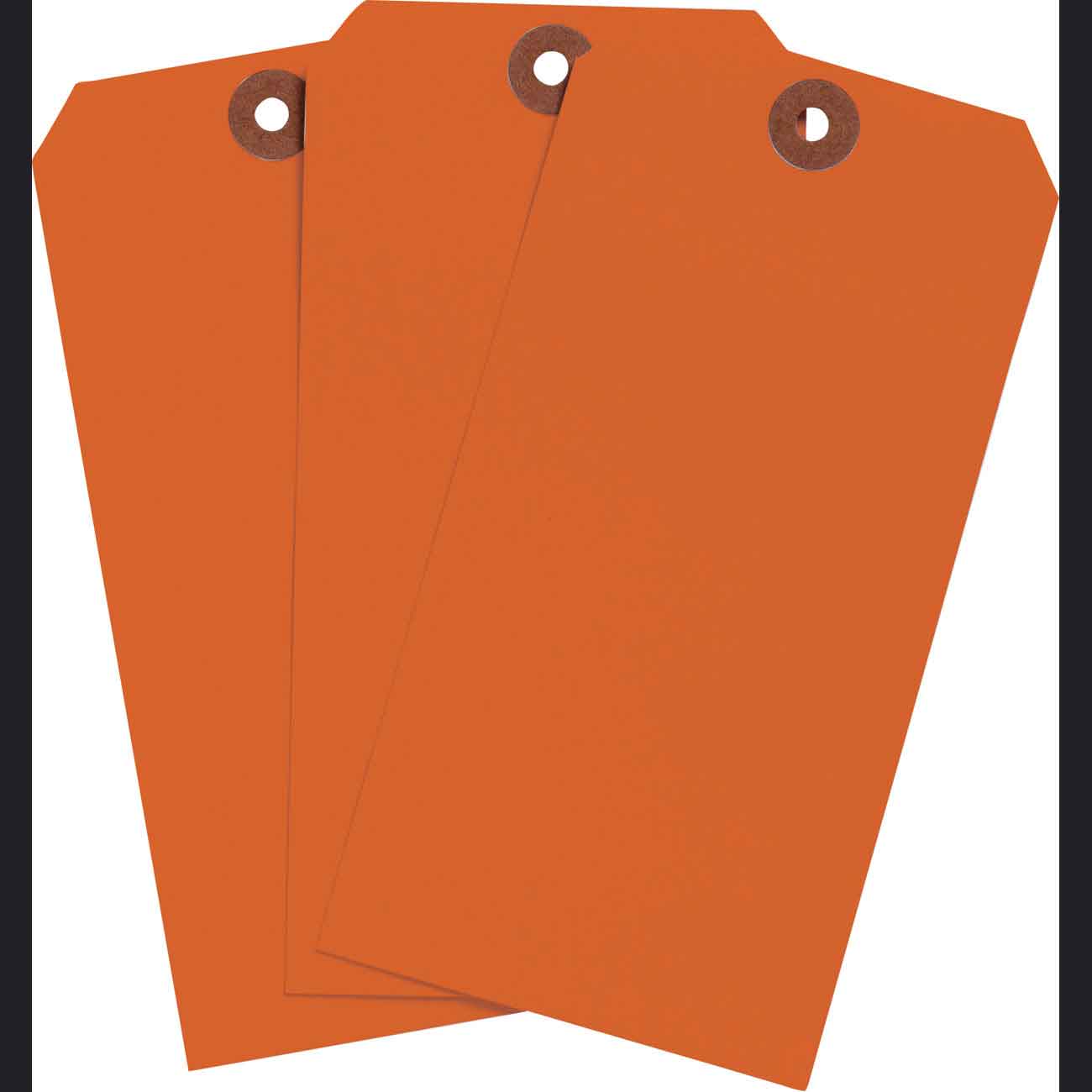 Blank Write On Tags  6 25  H x 3 125  W  Cardstock  Fluorescent Red 1000 PK 102087