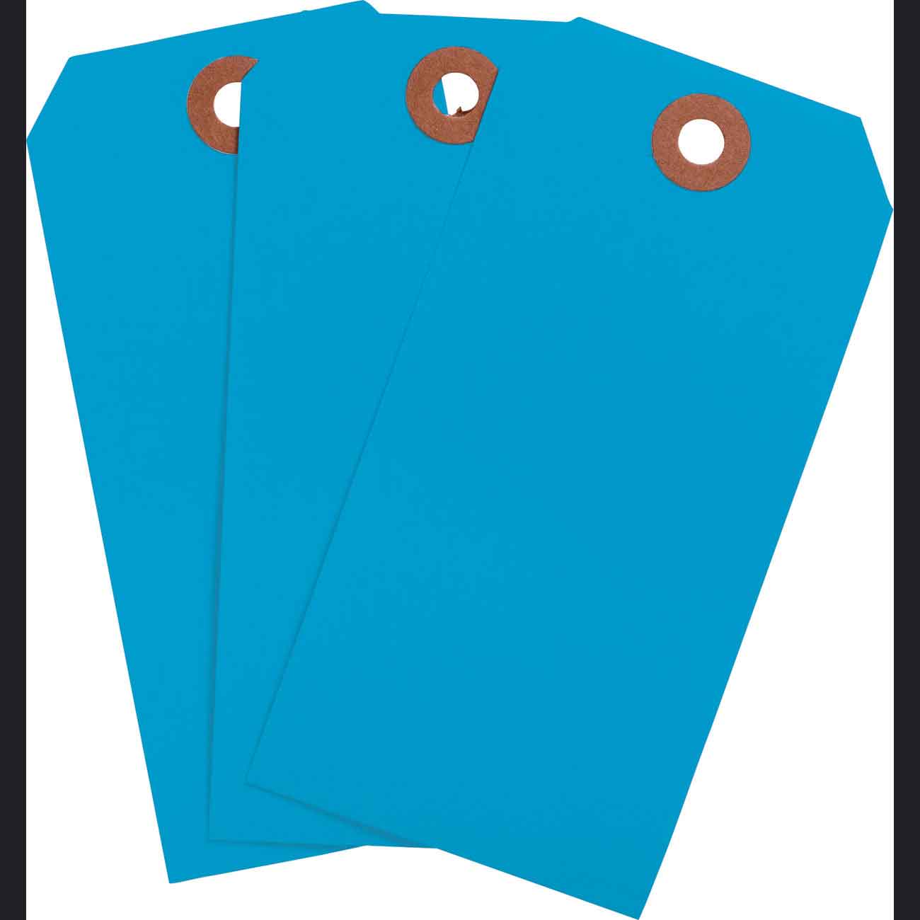 Blank Write On Tags  4 75  H x 2 375  W  Cardstock  Light Blue 1000 PK 102092
