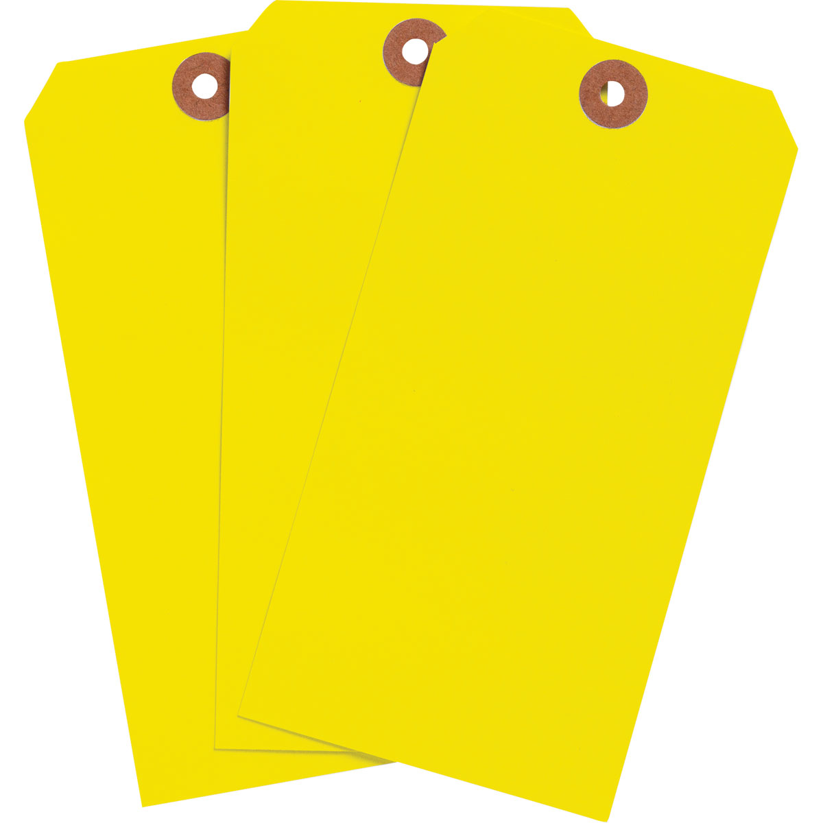 Blank Write On Tags  6 25  H x 3 125  W  Cardstock  Yellow 1000 PK 102143