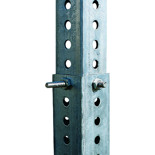 Galvanized Square Breakaway Base Post 103560