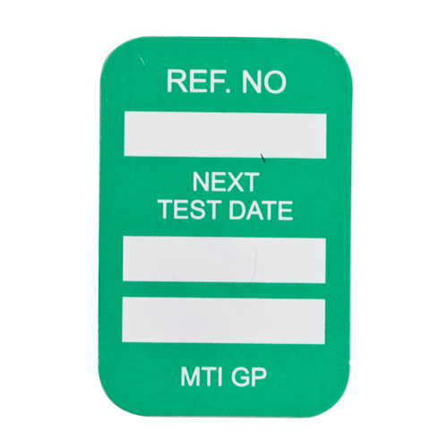 MICROTAG  Next Test Date Inserts MIC MTIGP G