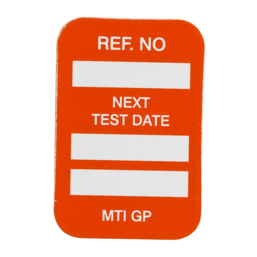 MICROTAG  Next Test Date Inserts MIC MTIGP O