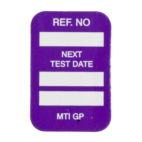 MICROTAG  Next Test Date Inserts MIC MTIGP P