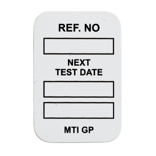 MICROTAG  Next Test Date Inserts MIC MTIGP W