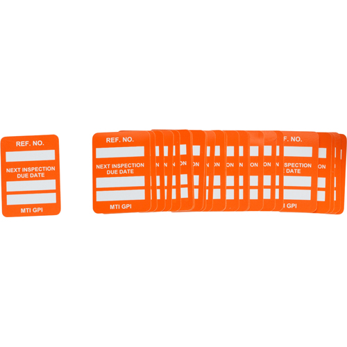 MICROTAG Next Inspection Due Date Insert MIC MTIGPI O