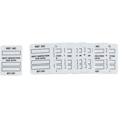 MICROTAG Next Inspection Due Date Insert MIC MTIGPI W