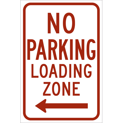 LEGEND  No Parking Loading Zone 113307