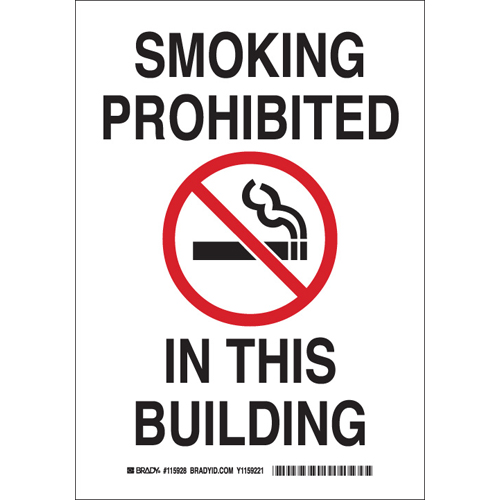Eco Friendly No Smoking Sign 116092