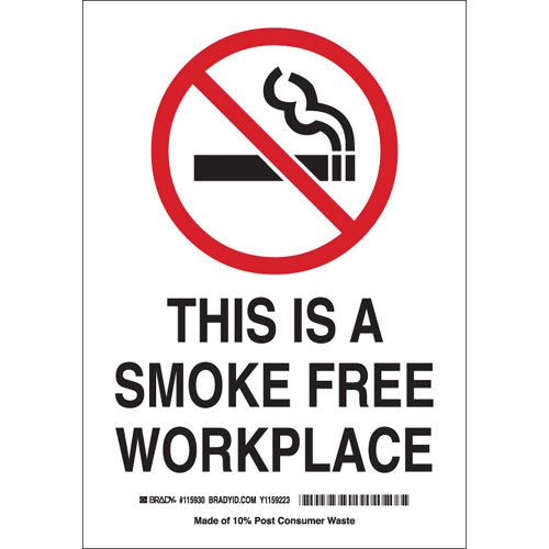 Eco Friendly No Smoking Sign 116094