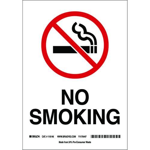Eco Friendly No Smoking Sign 118146