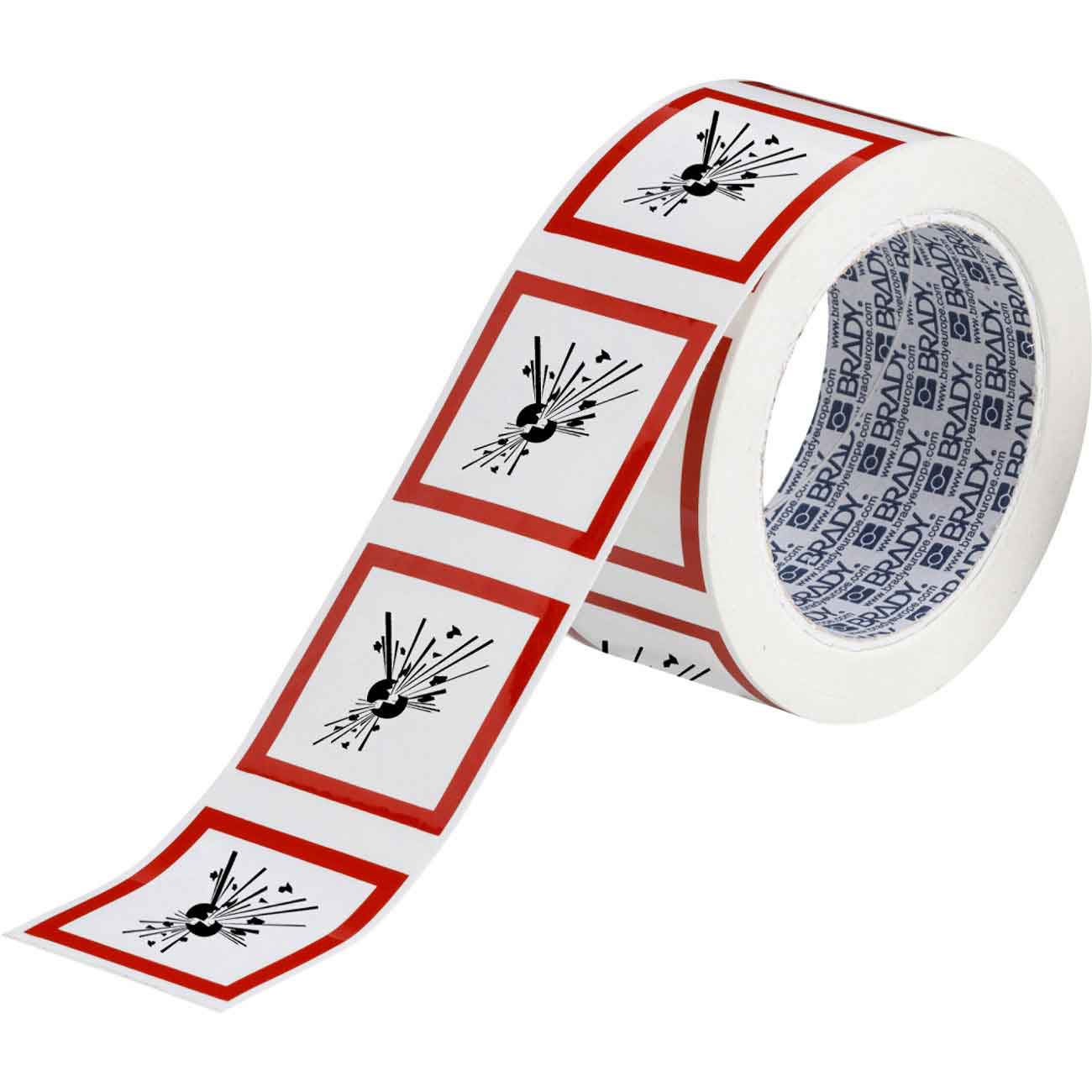 GHS Explosive Picto Label  2  H x 2  W x  035  D 121202