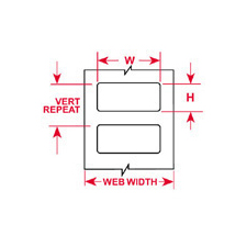 Thermal Transfer Printable Labels THT 45 718 10