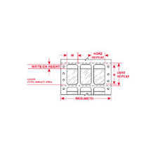 DATAB  Dot Matrix Printable Labels DAT 159 292 2 5