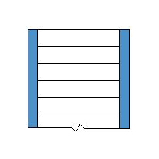 Blank Write On Calibration Labels WOX 49