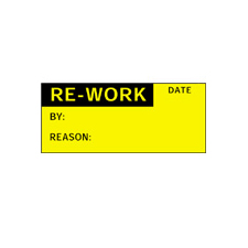 Quality Control Labels WOX 5