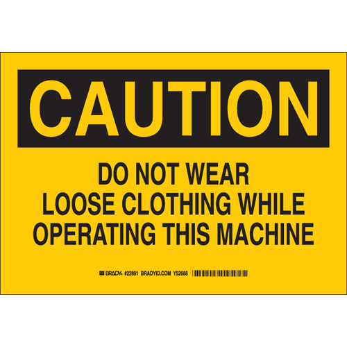 Machine   Operational Sign 42414