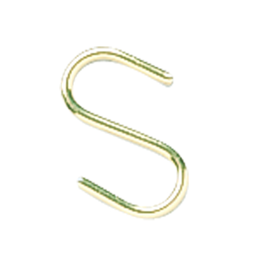 Solid Brass  S  Hook 23303