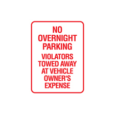 No Parking Sign 103705