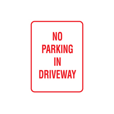 No Parking Sign 103733