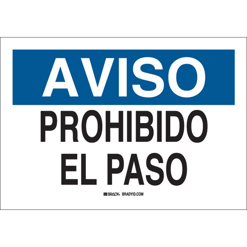 Spanish Sign 38160