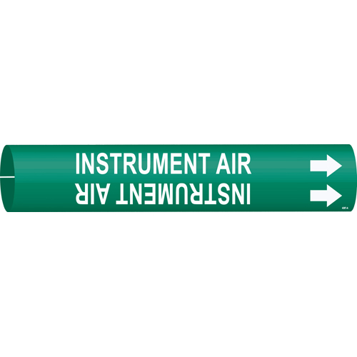 PIPEMARKER SIZE A WHITE GREEN 4287 A
