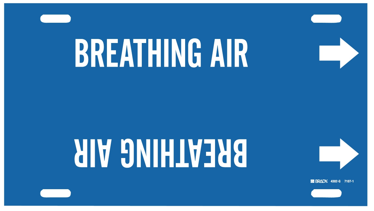 BREATHING AIR WHITE   BLUE 4302 G