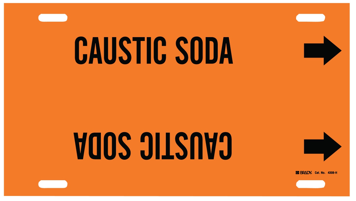 CAUSTIC SODA BLACK   ORANGE 4308 H