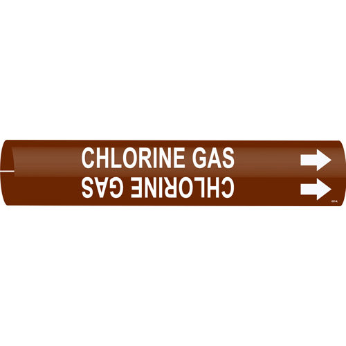 CHLORINE GAS WHITE   BROWN 4311 A