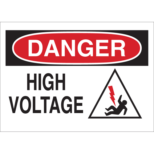 Electrical Hazard Sign 43477