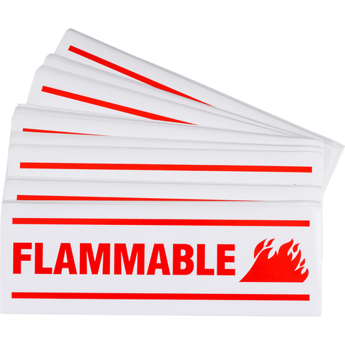 PRINZING HAZ WARNING FLAMMABLE 857