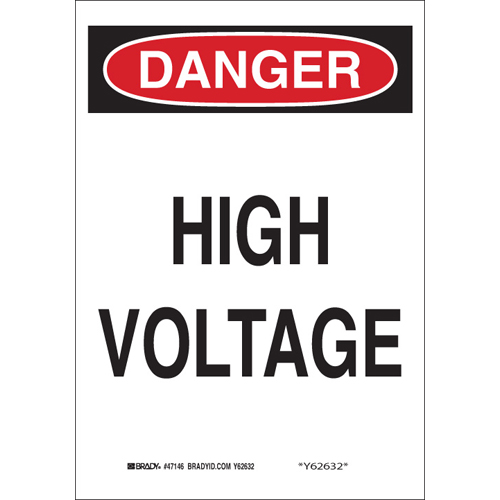 Electrical Hazard Sign 47146
