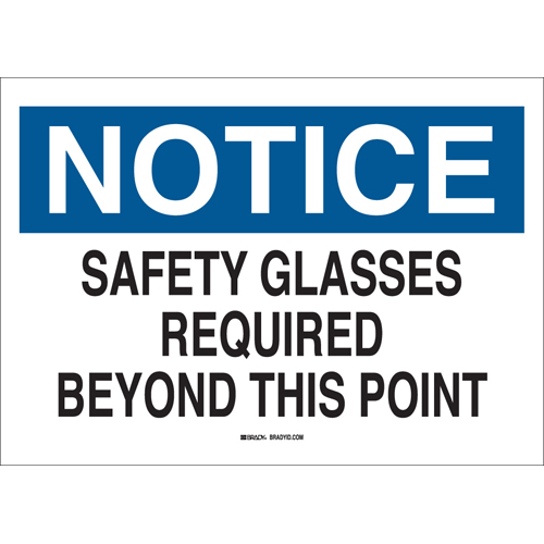Eye Protection Sign 85035