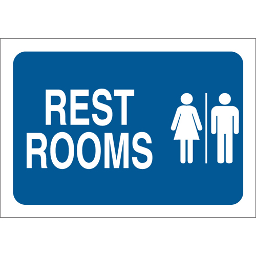 Restroom Sign 47690
