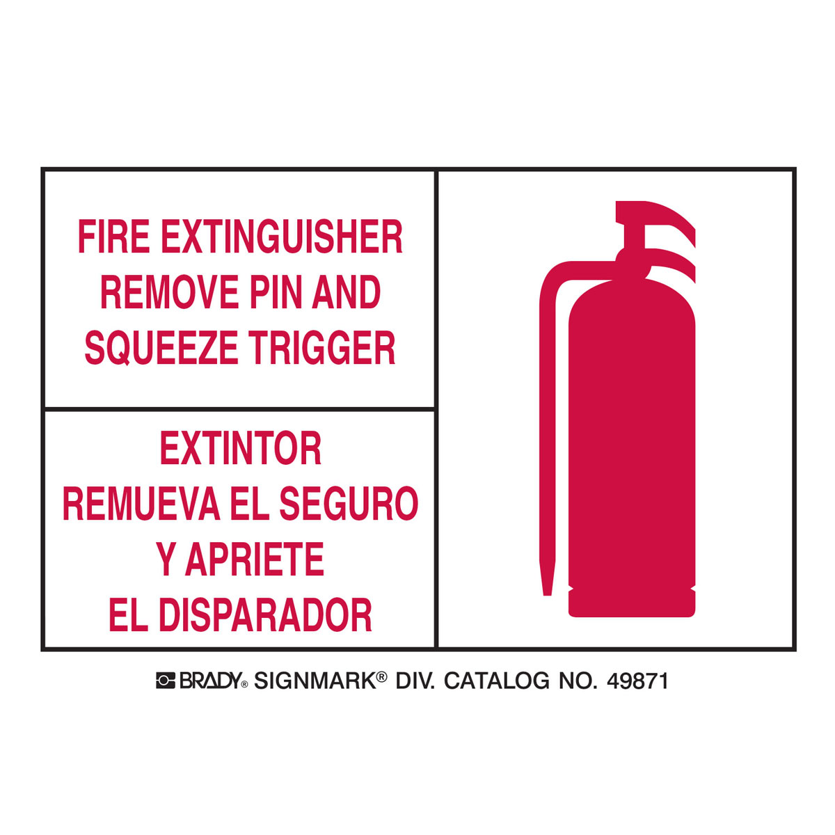 ENG SPN FIRE EXTINGUISHER 5 Package 49871