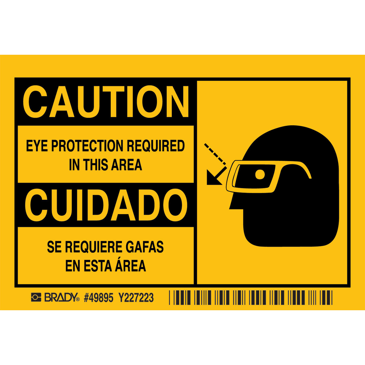 ENG SPN EYE PROTECTION   5 Package 49895