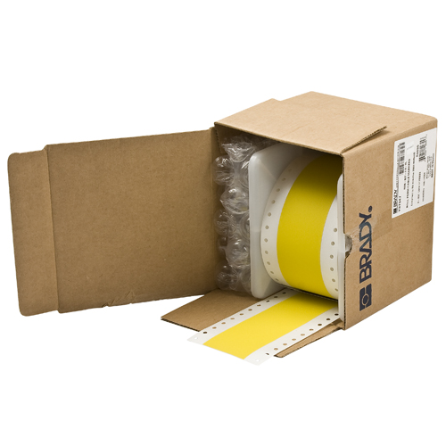BradyWrap  Dot Matrix Printable Labels RCM 637 2 0 YL