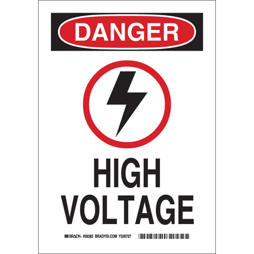 Electrical Hazard Sign 45427
