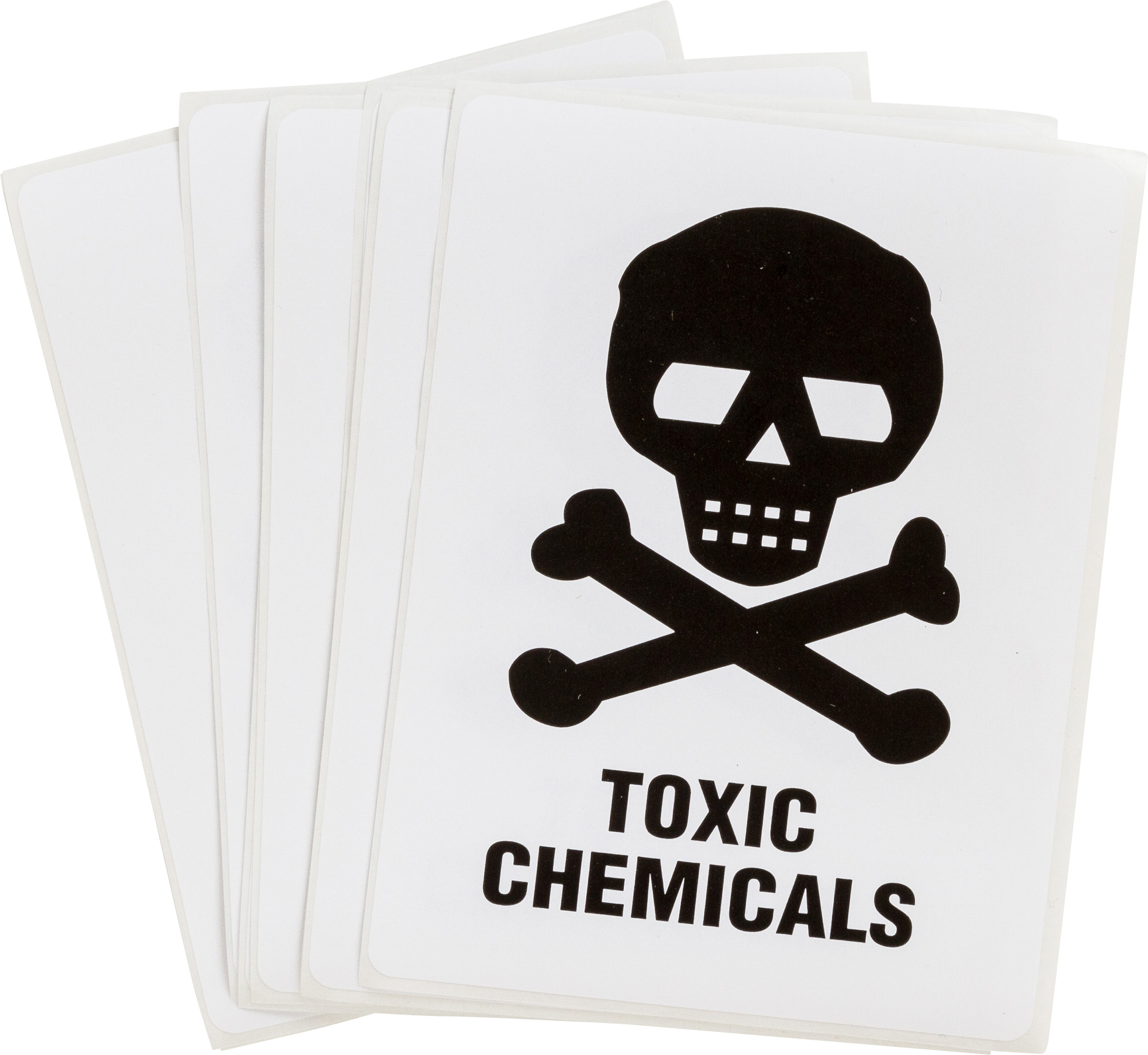 PRINZING HAZARD ID TOXIC CHEMICALS W PIC 596 13
