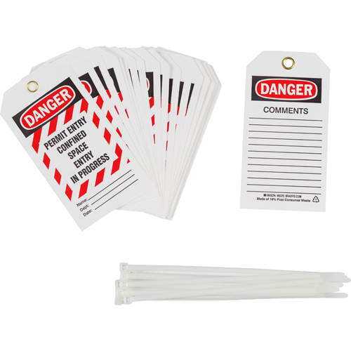 Confined Space Tags 65270