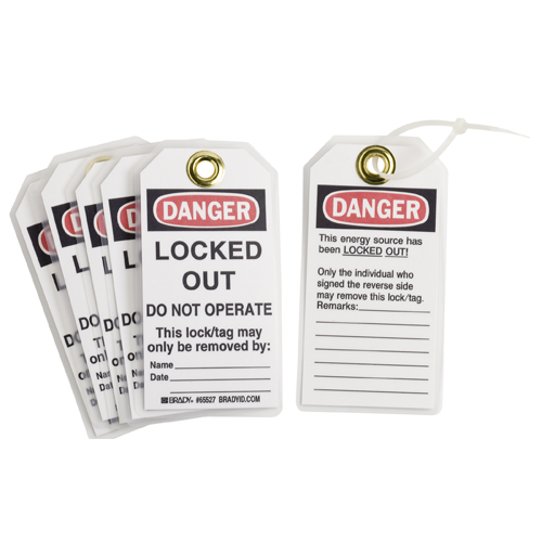 Lockout Tags 65527