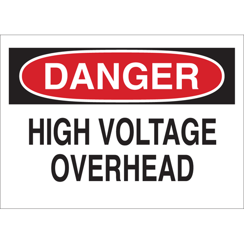 Electrical Hazard Sign 43124