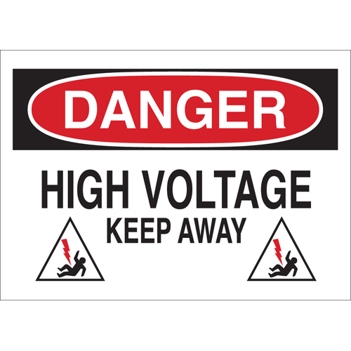 Electrical Hazard Sign 43117