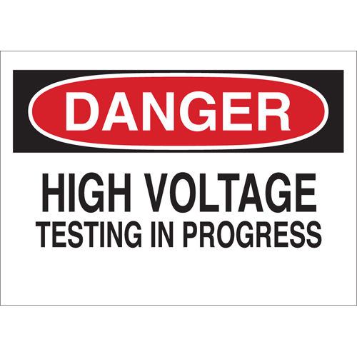 Electrical Hazard Sign 43125