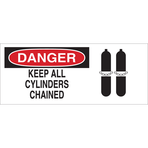Chemical   Hazardous Materials Sign 43487