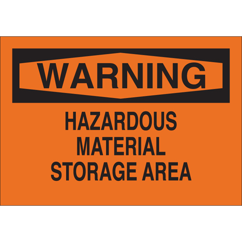 Chemical   Hazardous Materials Sign 43316