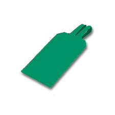 Green Color Code Blank Lock On Tag 30683