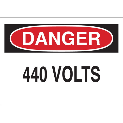 Electrical Hazard Sign 43144
