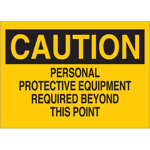 Protective Wear Sign 42782