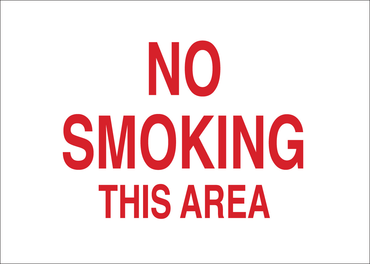 No Smoking Sign 42712